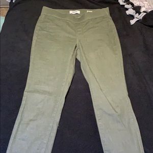 Olive Green Skinny Jeans